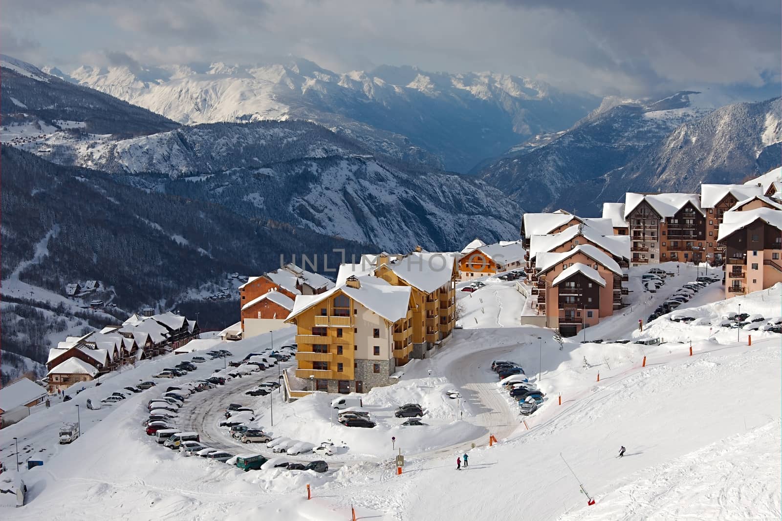 Ski Resort by Gudella