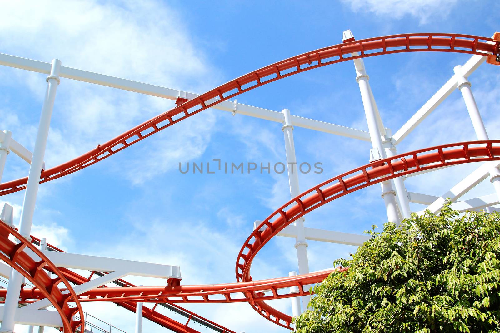 Segment of roller coaster by foto76