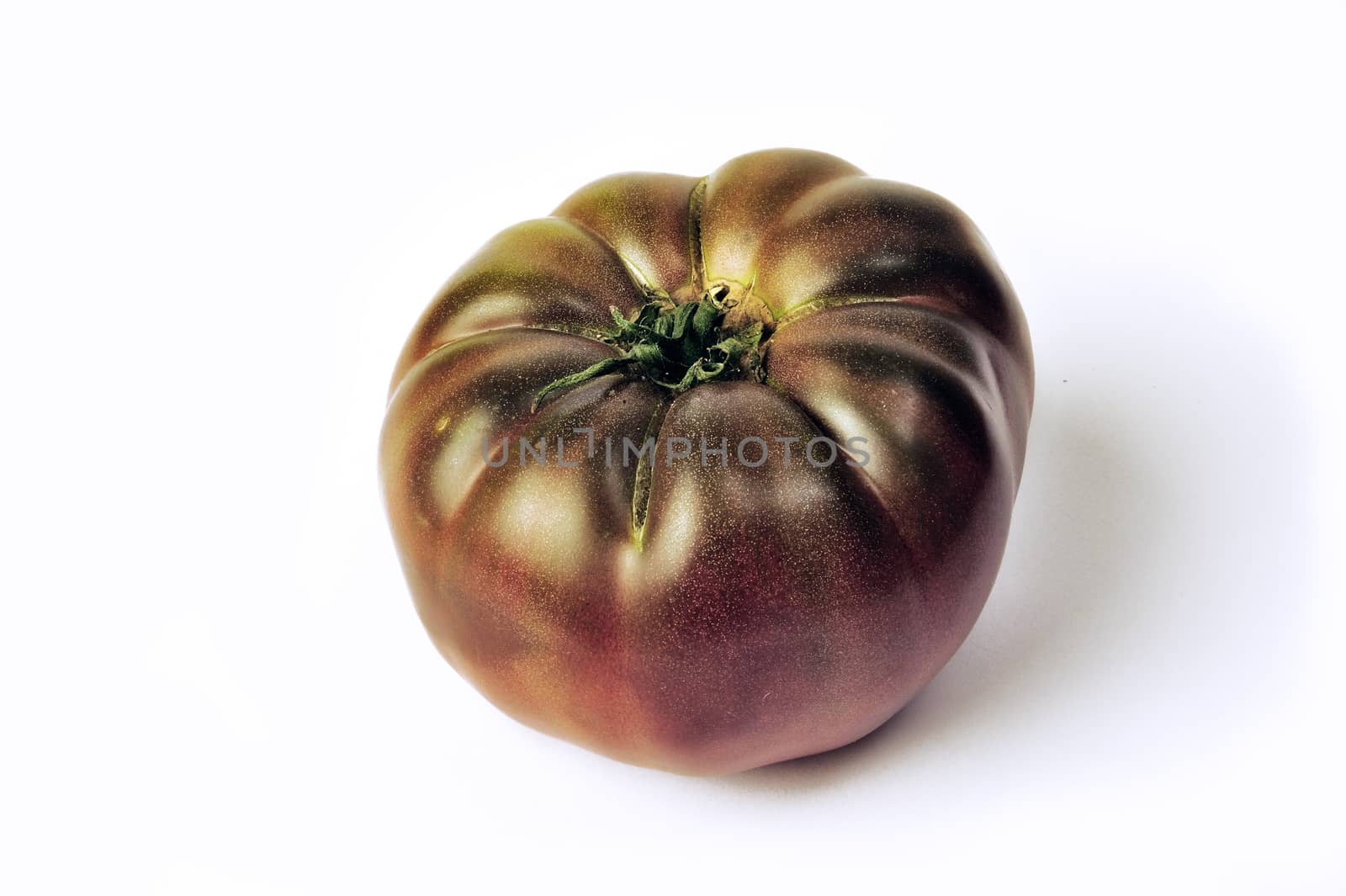 isolated on white background in studio tomato