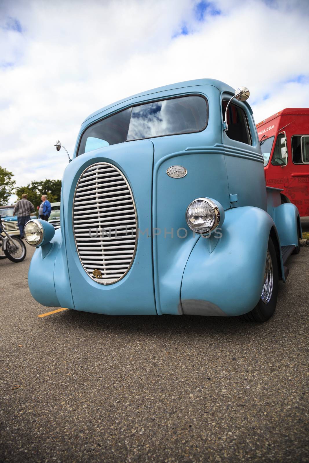 THORNCLIFF CALGARY CANADA, SEPT 13 2014: The annual Show and Shine  "Cars before 1964"