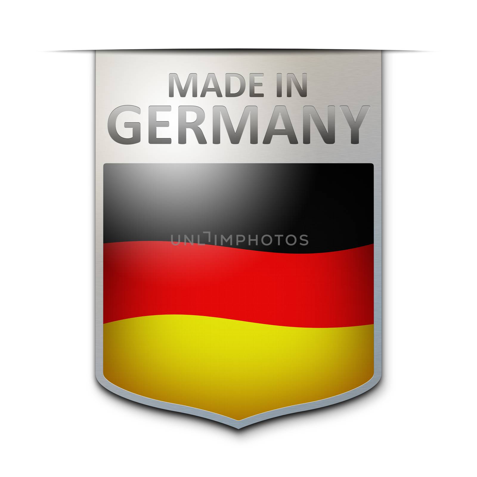 An image of a nice made in germany badge