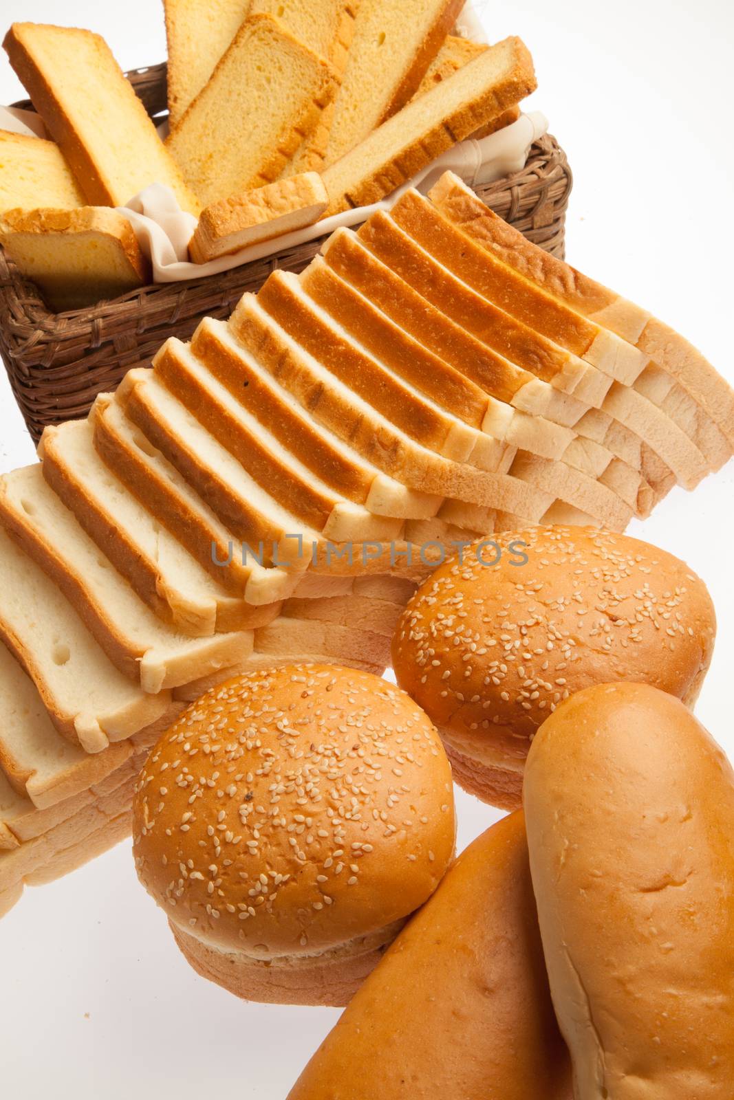 assorted bakery breads