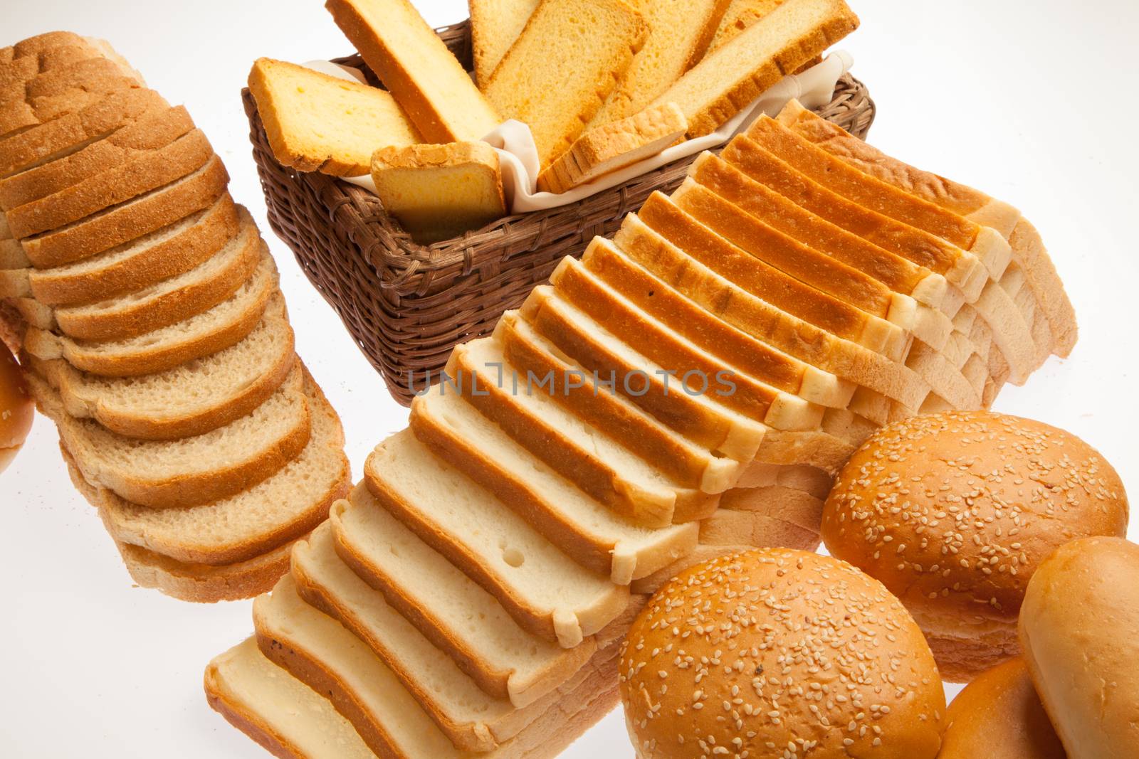 assorted bakery bread by haiderazim