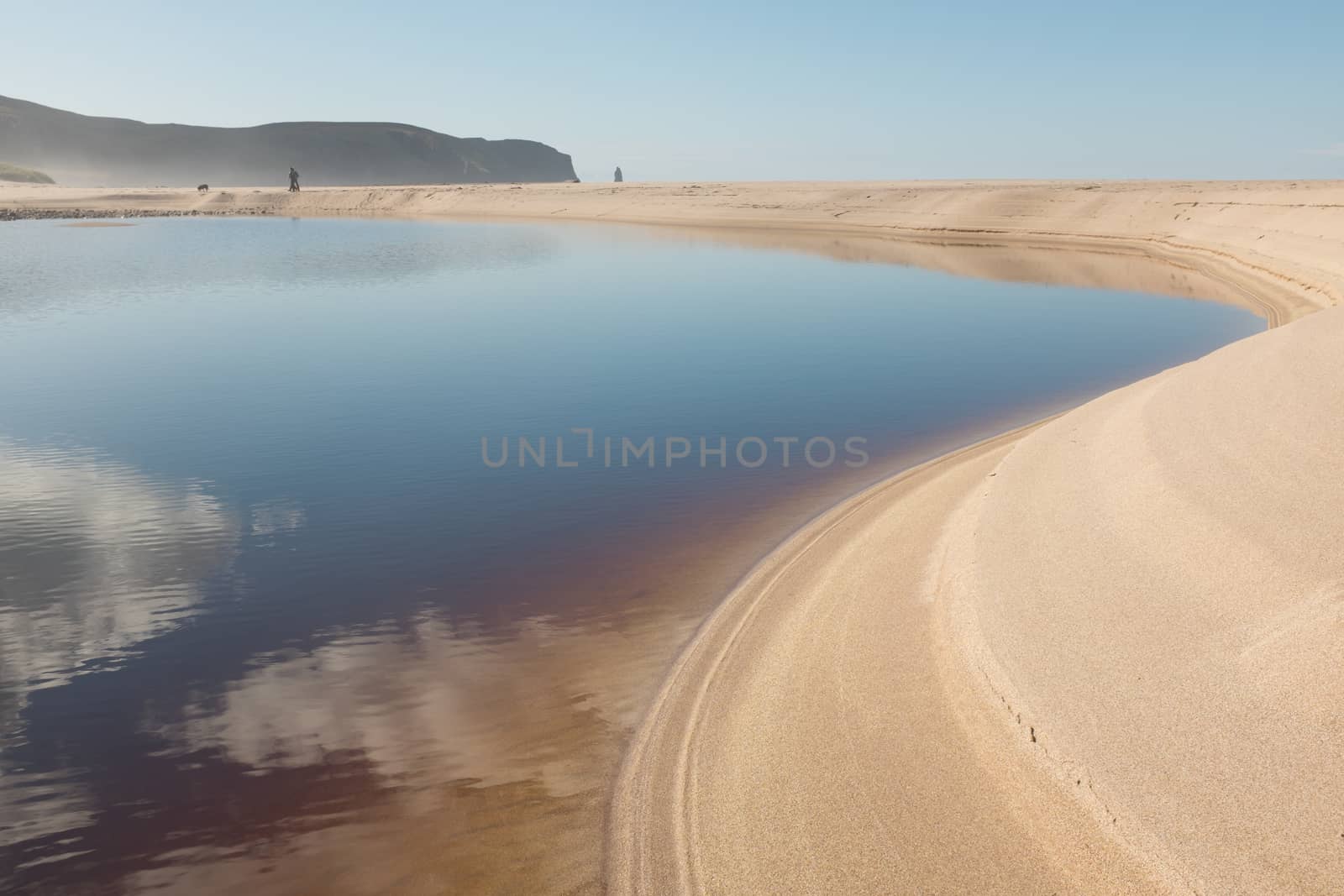 Sandwood bay lagoon by richsouthwales