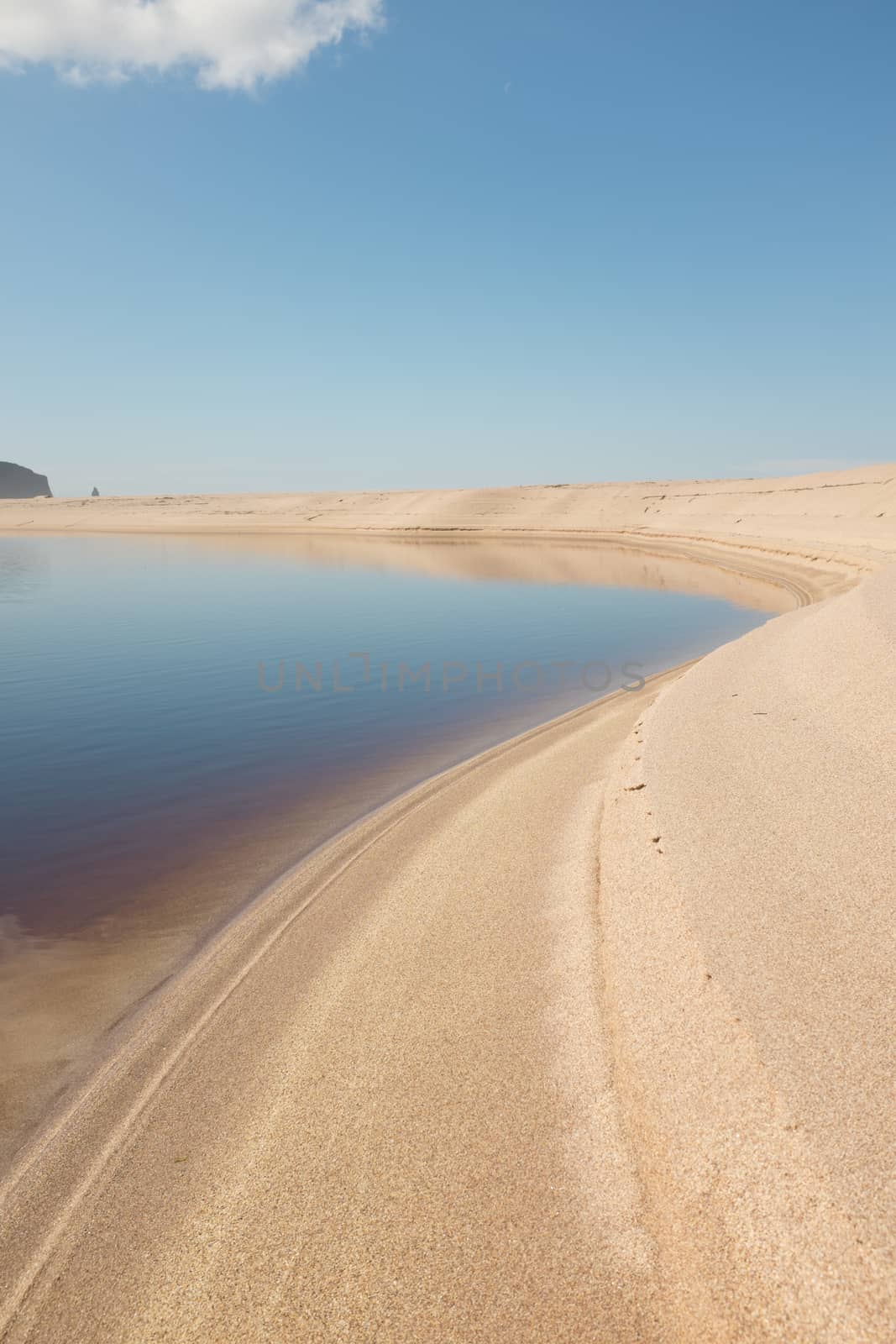 Sandwood bay lagoon by richsouthwales