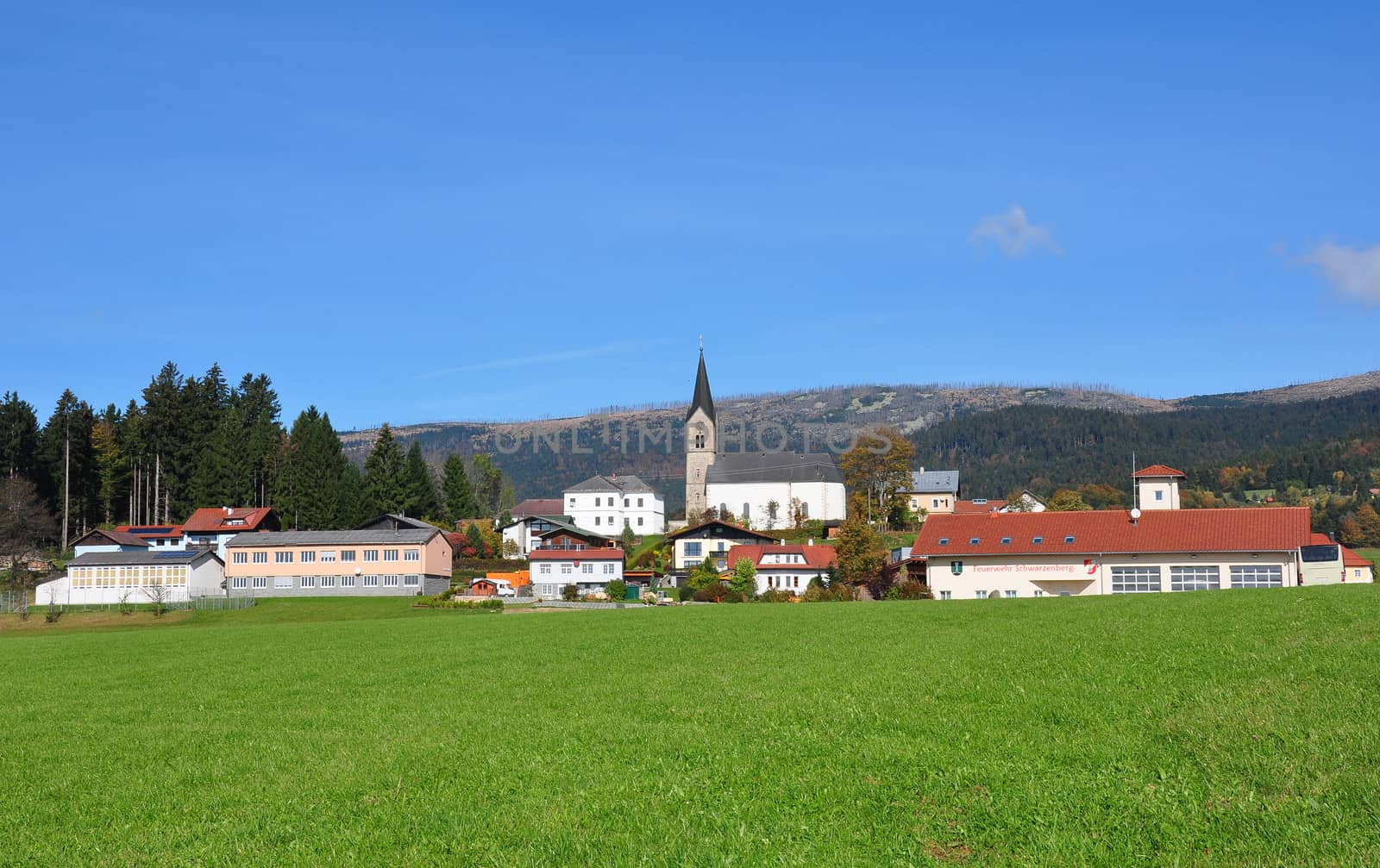 Schwarzenberg am Boehmerwald, Austria by rbiedermann