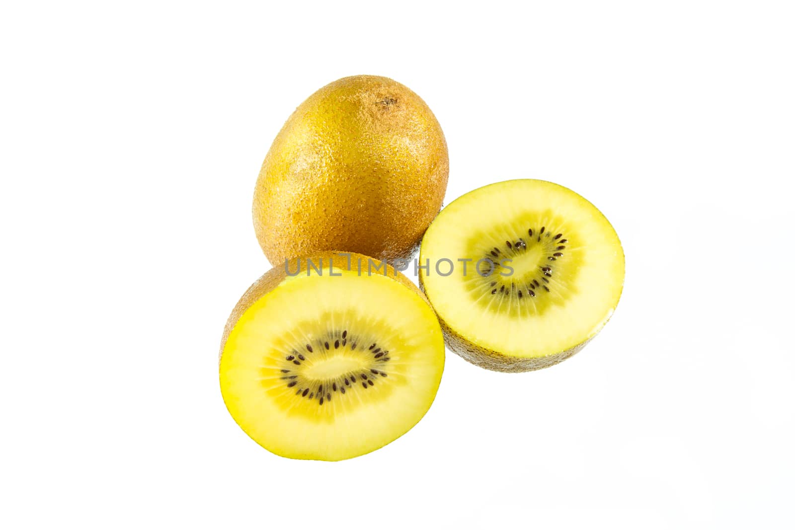 yellow gold kiwi fruit by kasinv