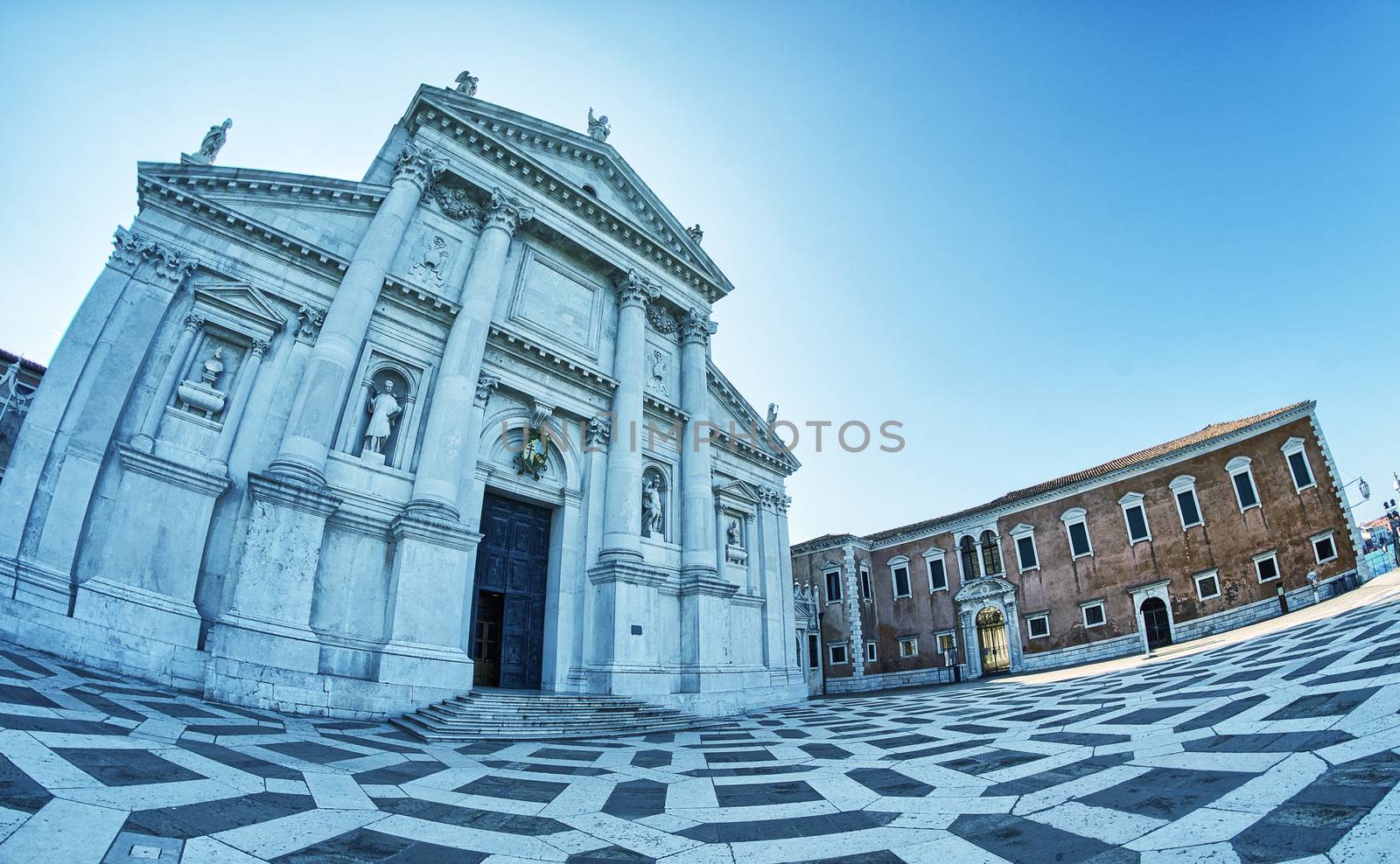 Basilica of Santa Maria della Salute in Venice by jovannig