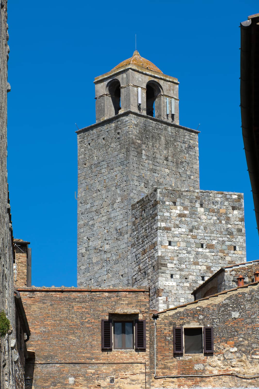 San Gimignano-  small walled medieval hill town in the Tuscany by wjarek