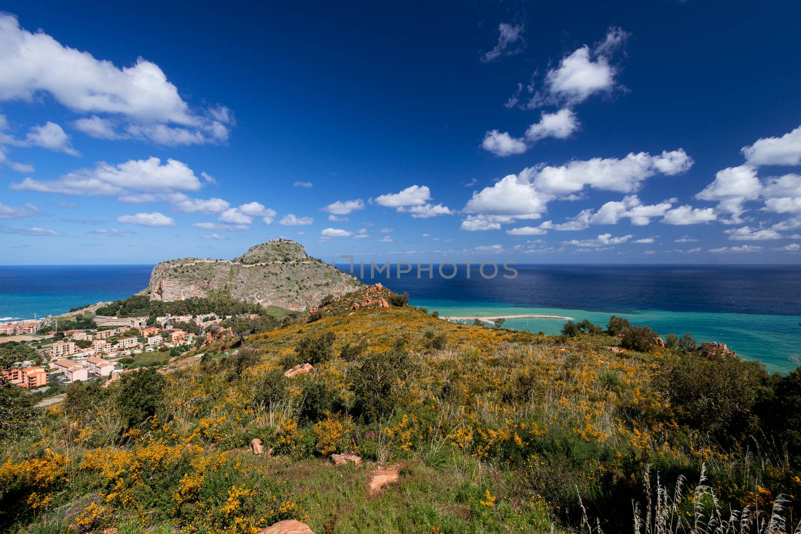 Bay in Cefalu, Sicily