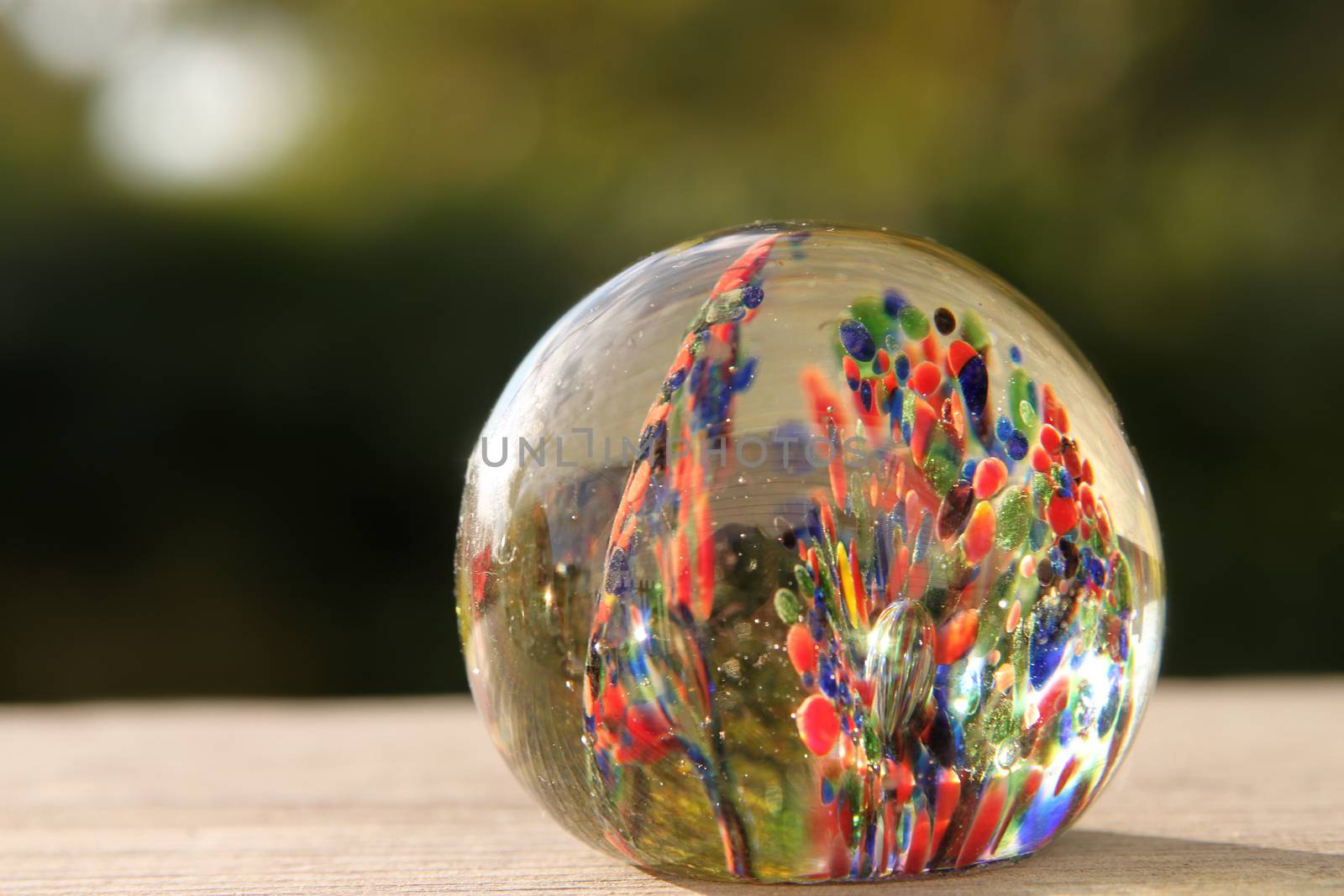 Vintage glass paper weight by gvictoria