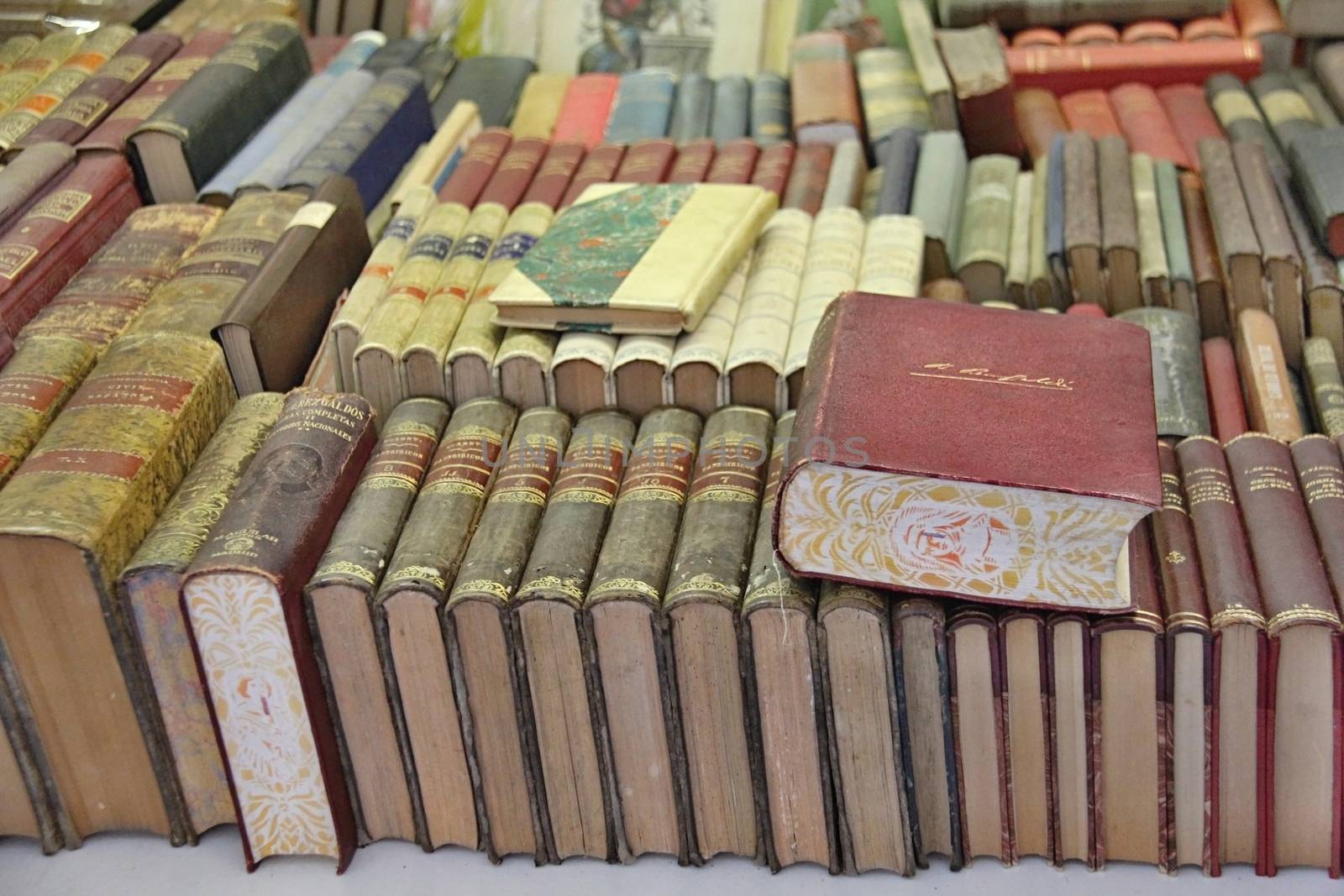 Photo of Books and Bookshelfs made in the late Summer time in Spain, 2013