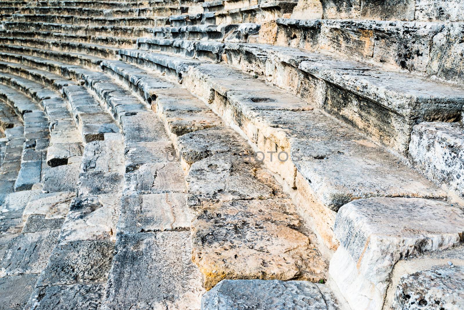 Steps of an ancient amphi theatre by franky242