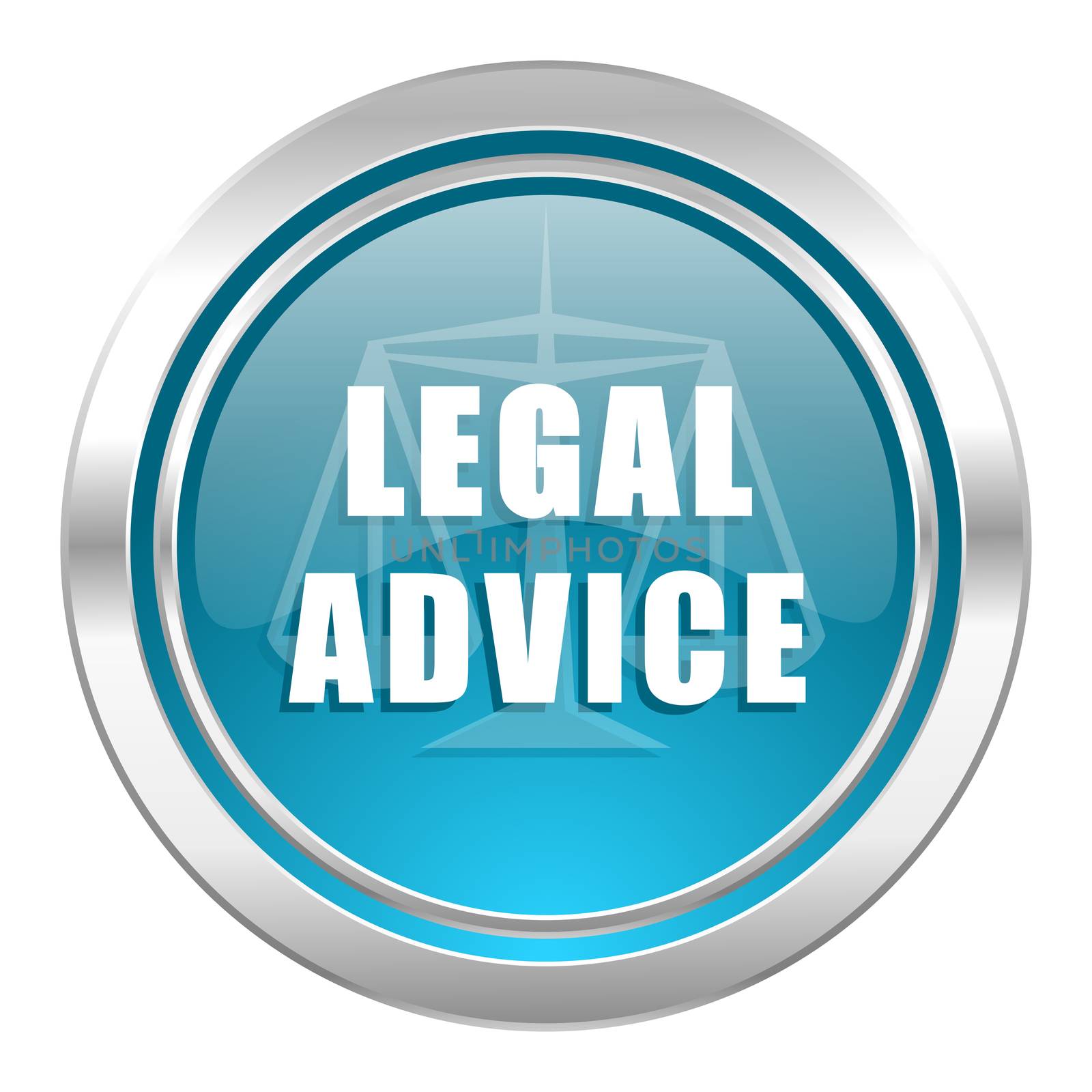 legal advice icon, law sign