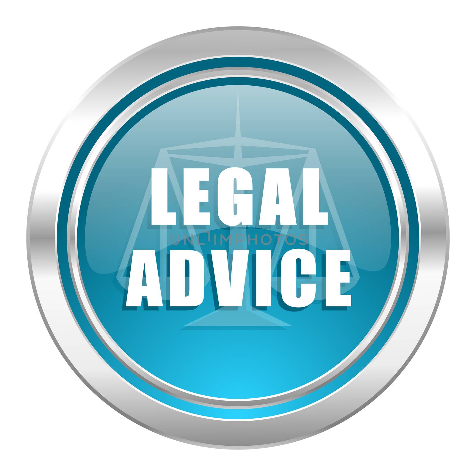 legal advice icon, law sign