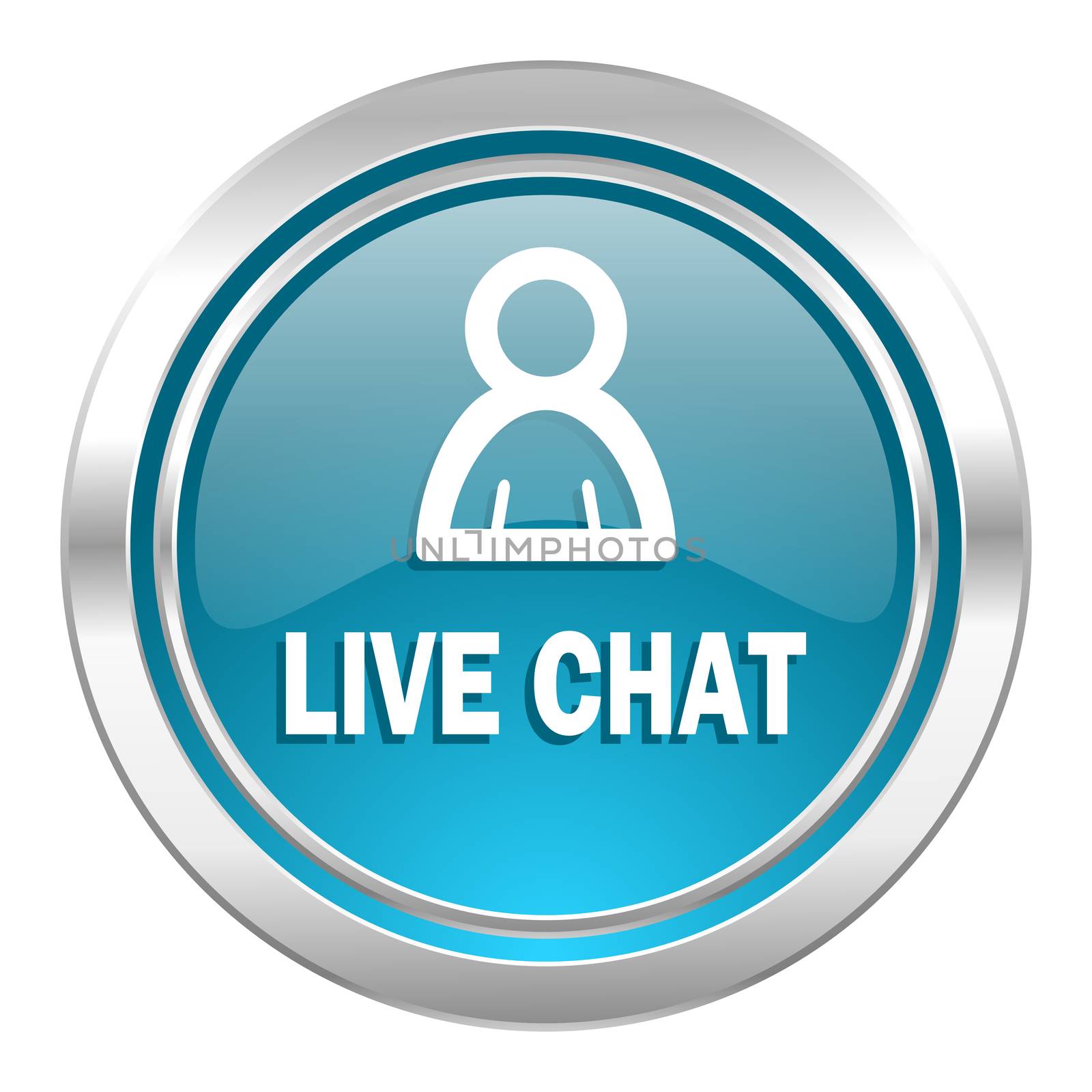 live chat icon by alexwhite