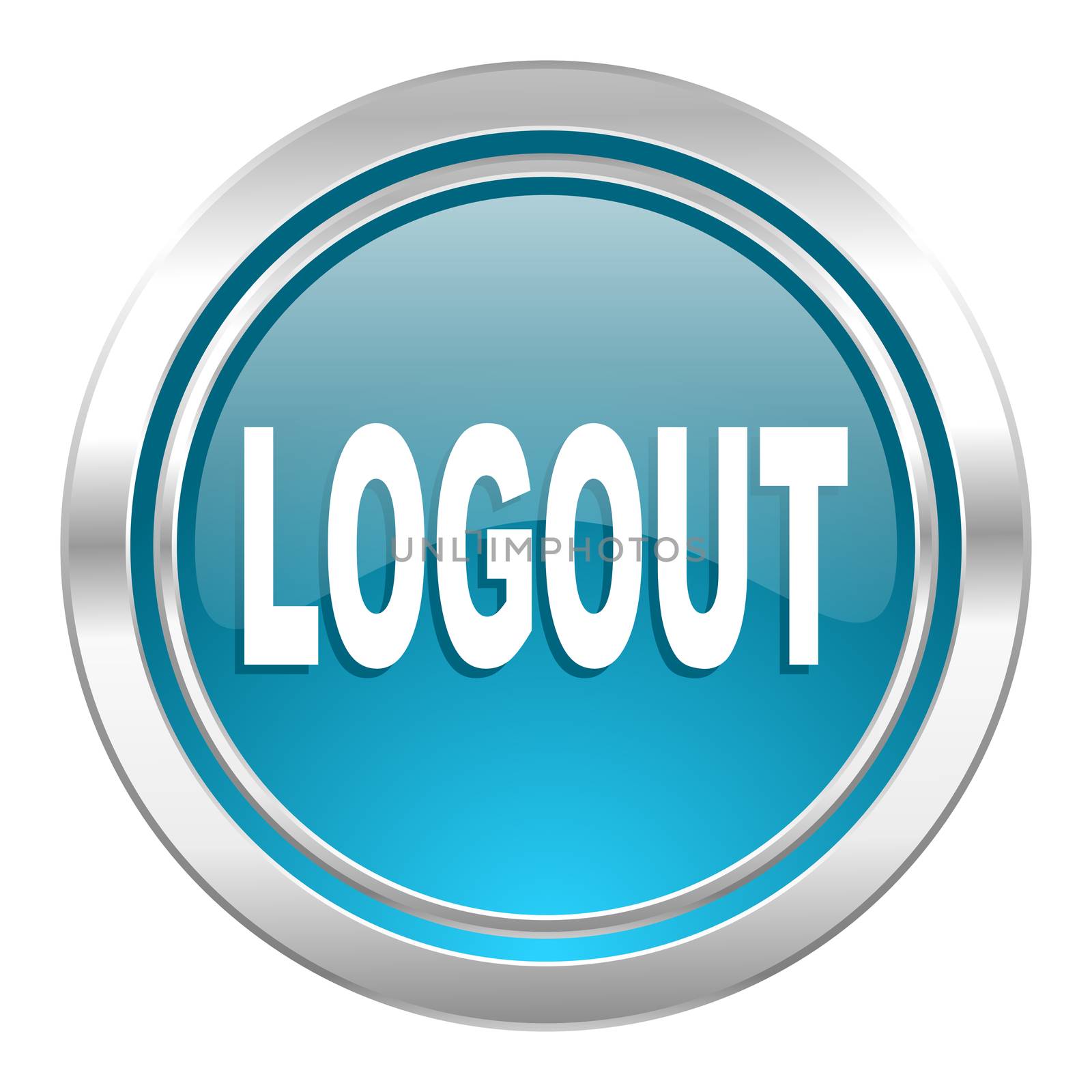 logout icon by alexwhite