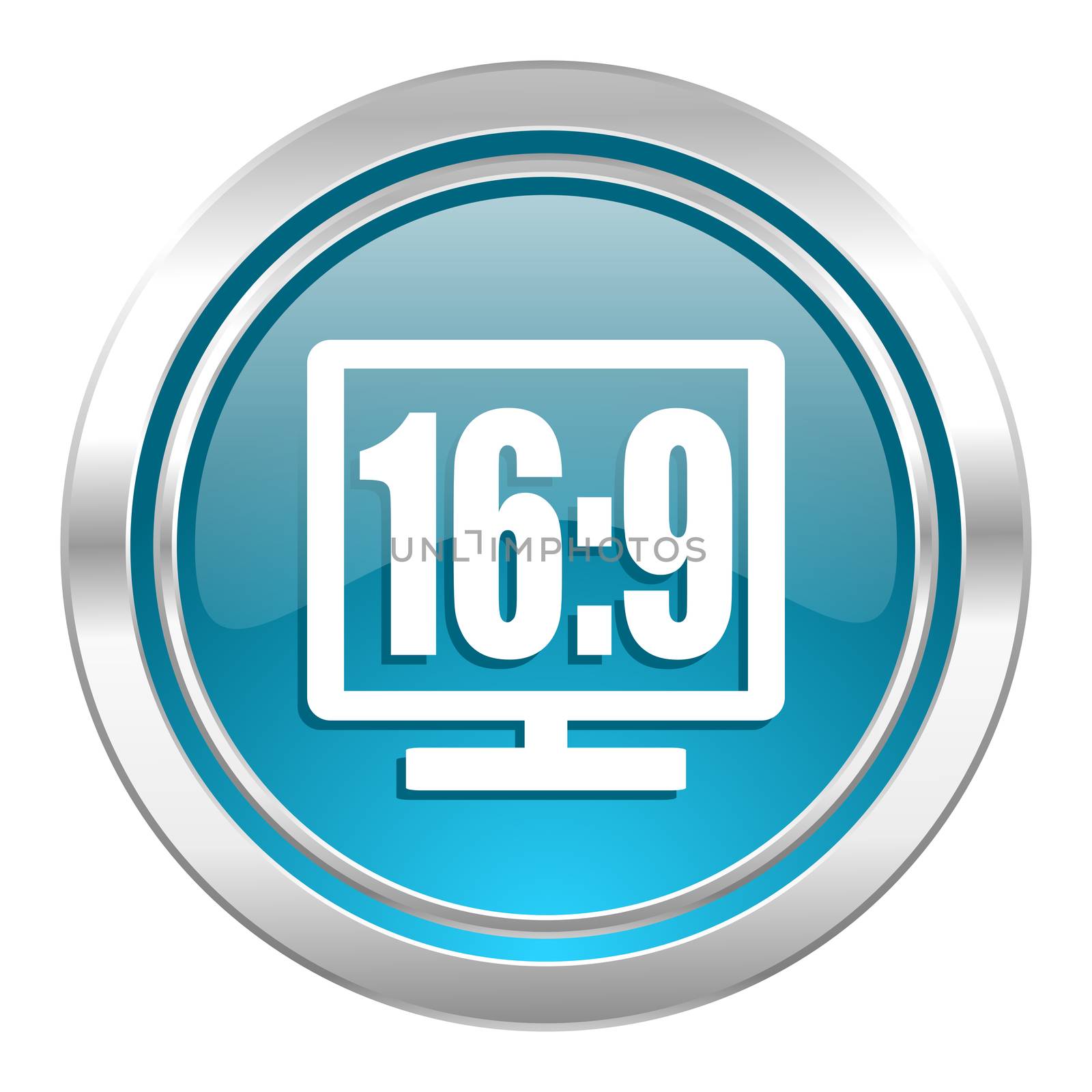 16 9 display icon by alexwhite
