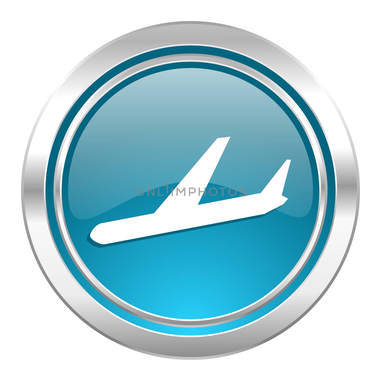 arrivals icon, plane sign by alexwhite