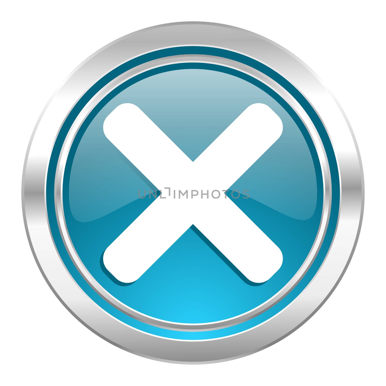 cancel icon, x sign by alexwhite