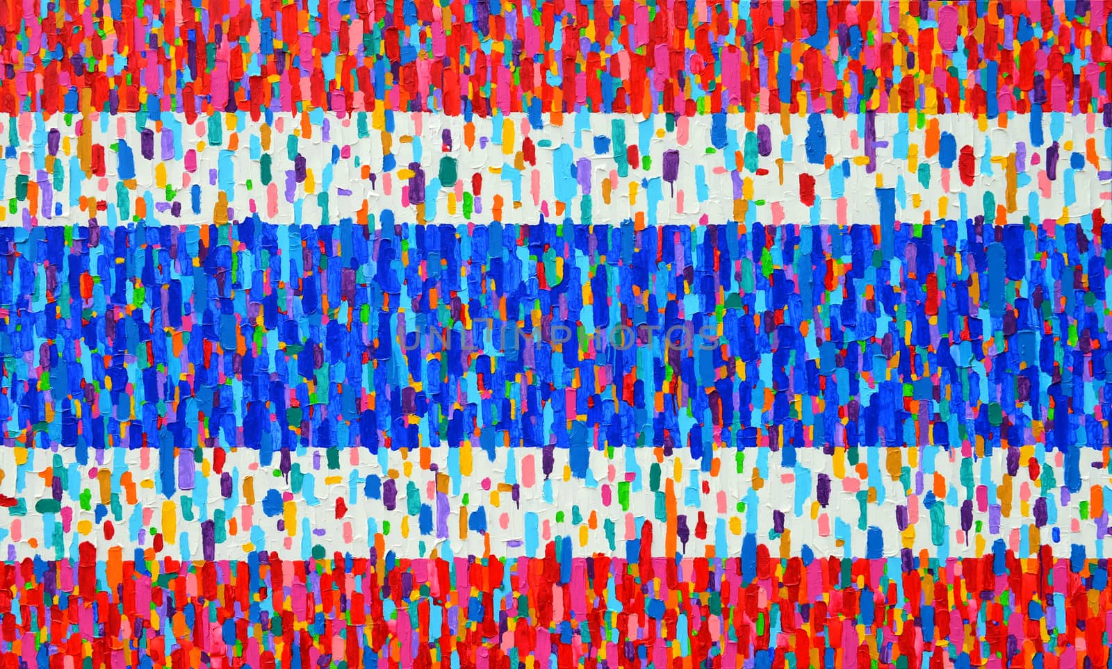 (Flag of Thailand) Texture, background and Colorful Image of an  by opasstudio