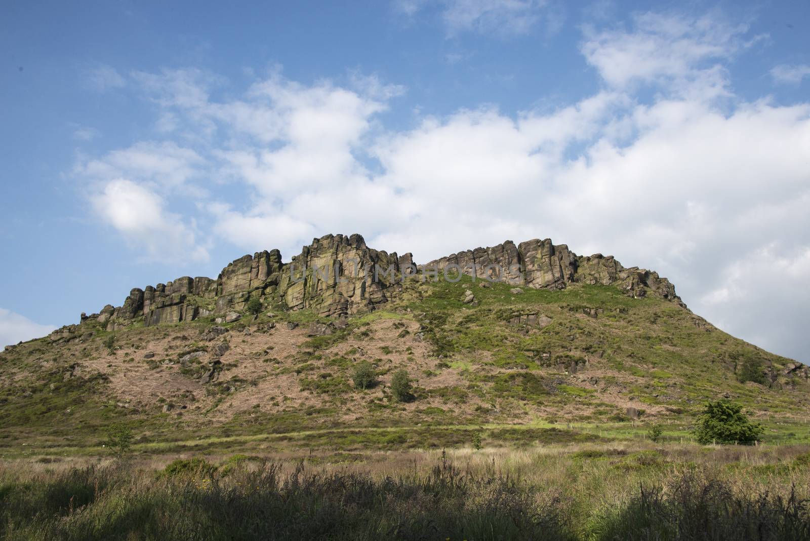 Popular climbing and walking destination, the Roaches, Staffordshire