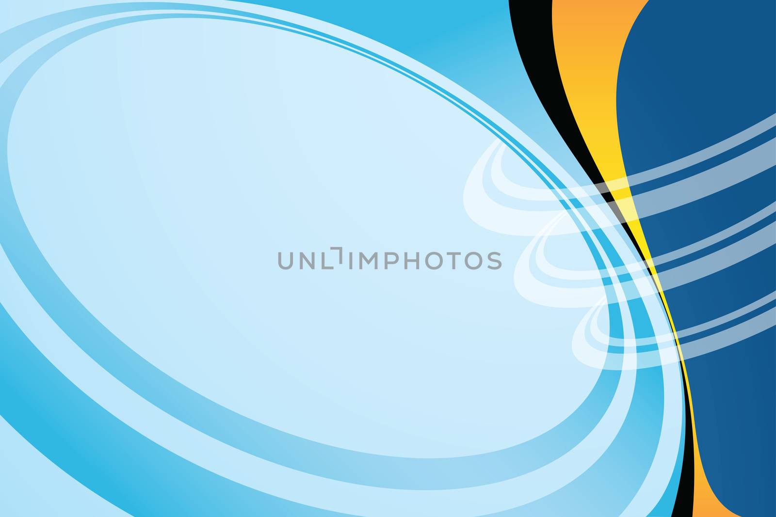 Abstract vector background in blue color for Your design