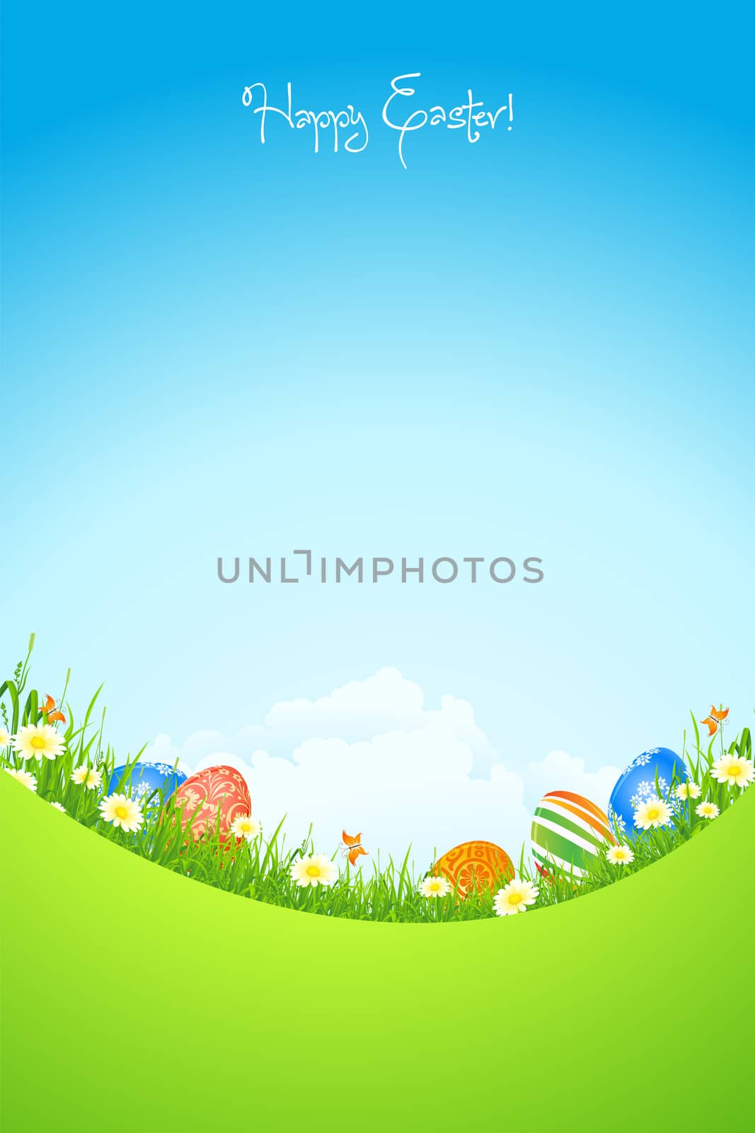 Easter Holiday Background by WaD