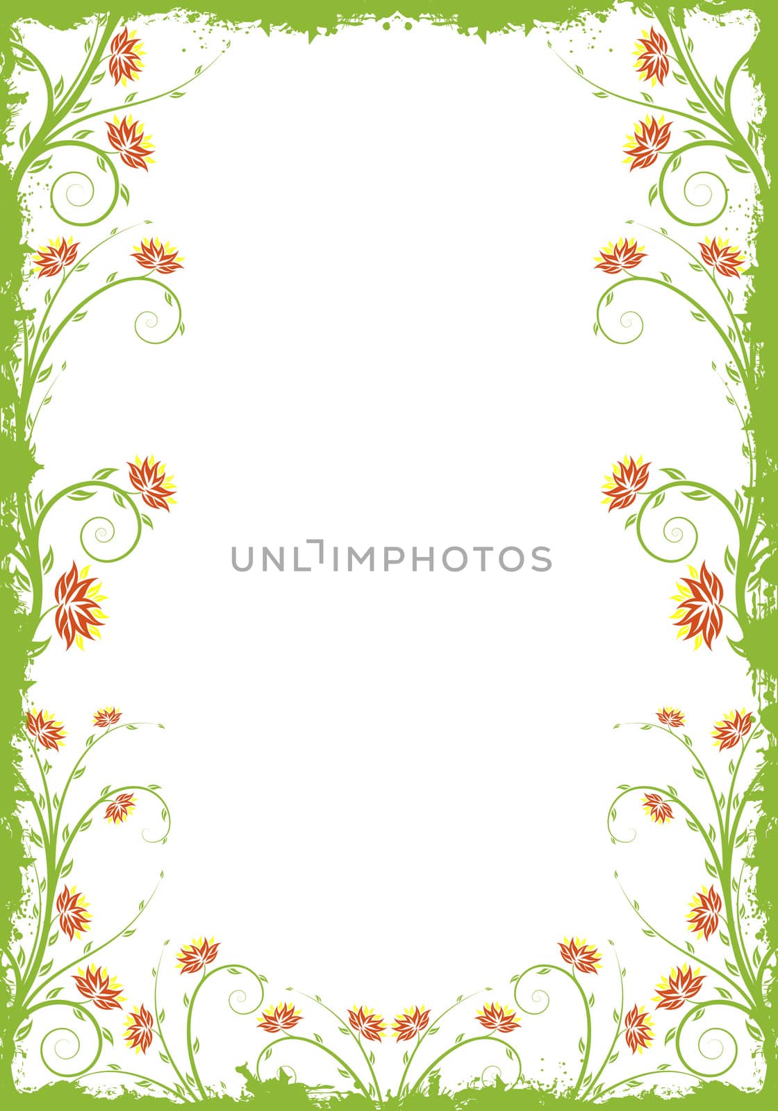 Floral Background by WaD