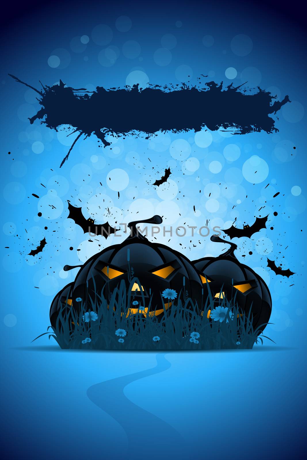 Grunge Halloween Party Template by WaD