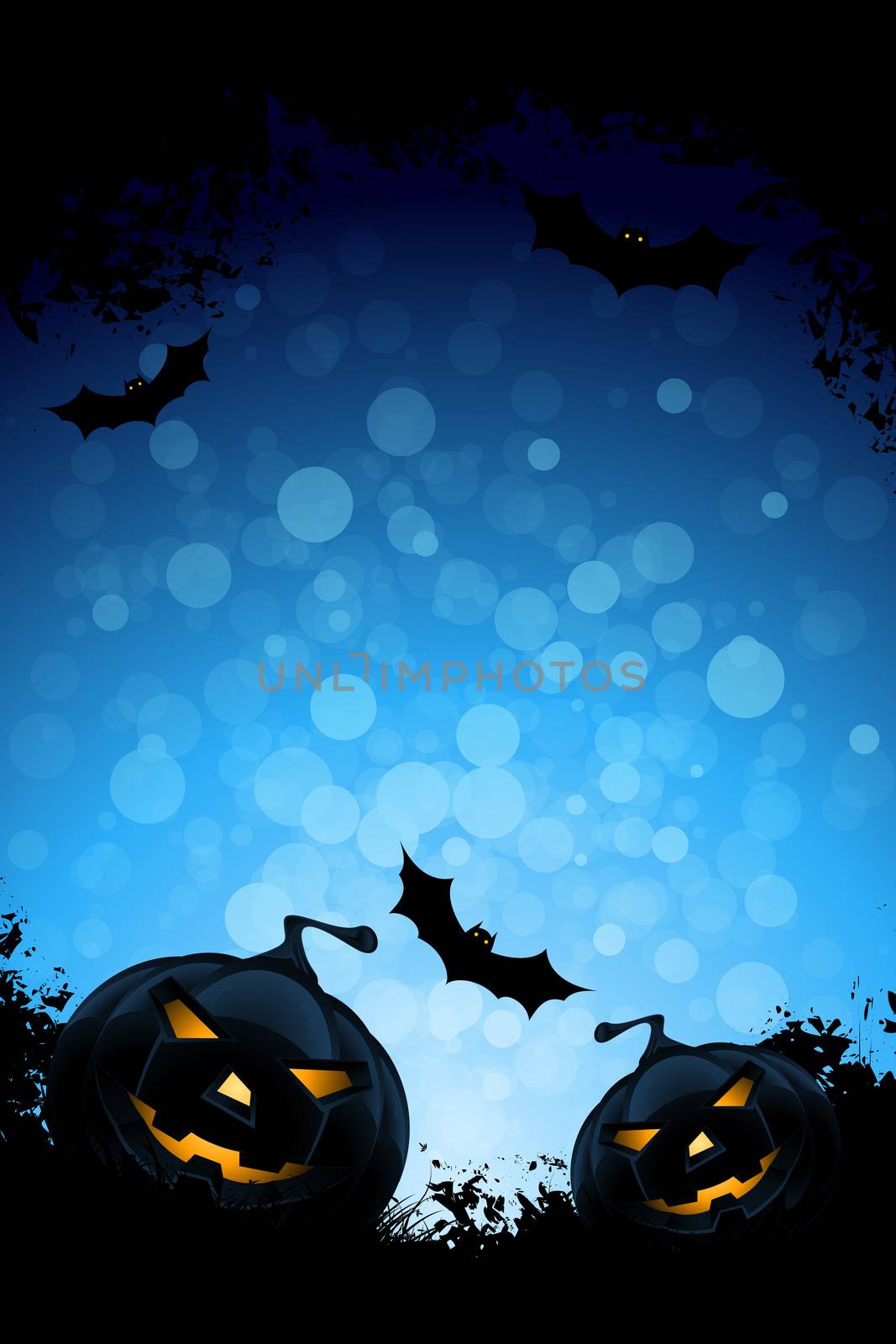 Grunge Background for Halloween Party by WaD