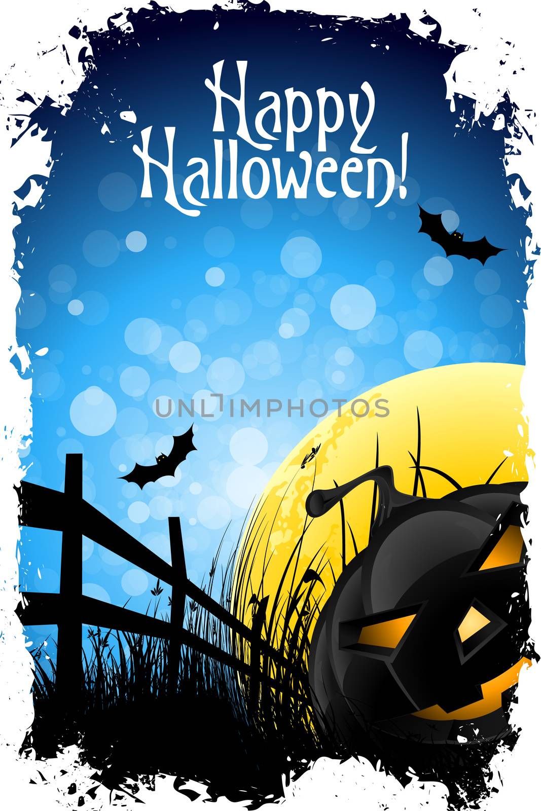 Grungy Halloween Background by WaD