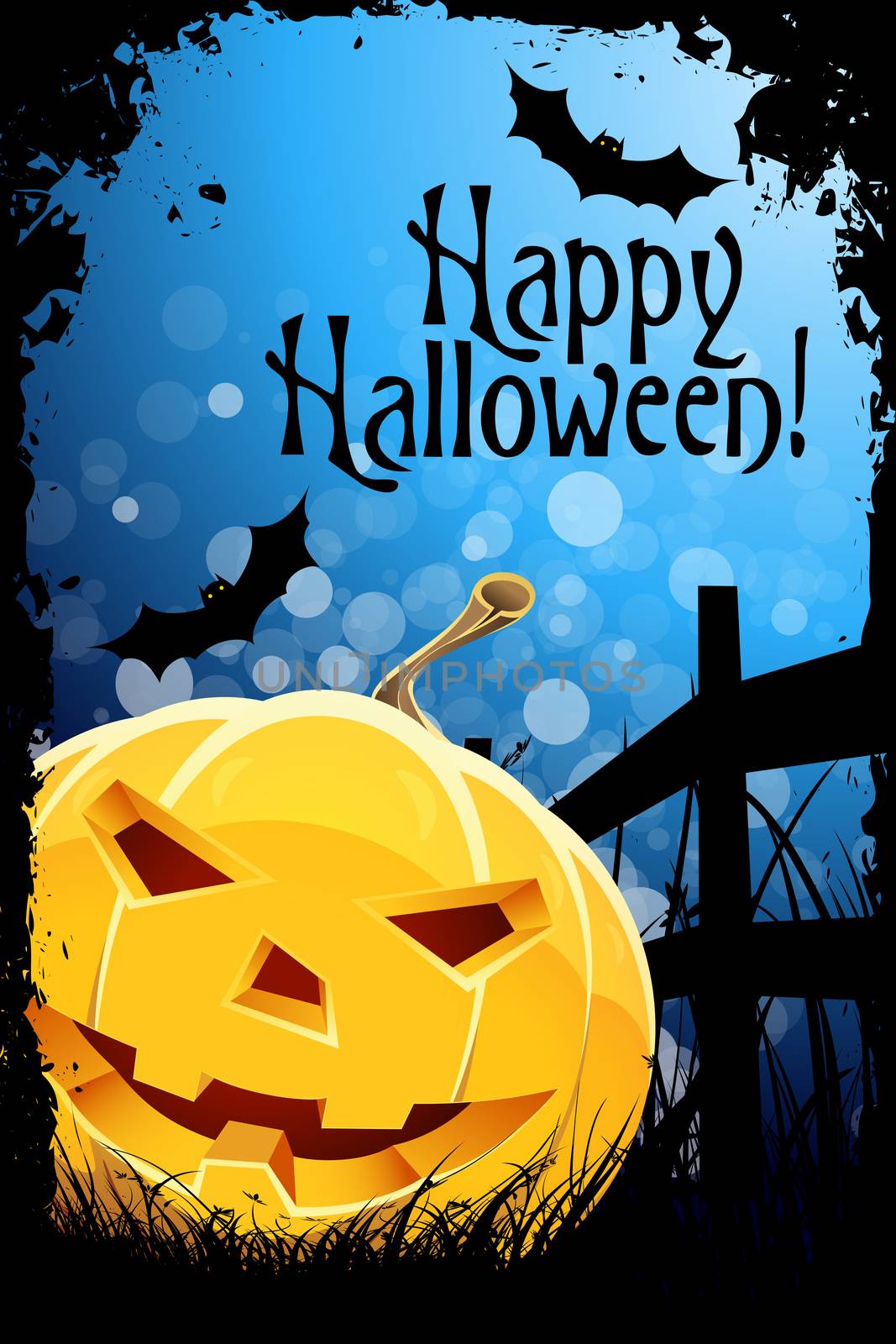 Grungy Halloween Background by WaD