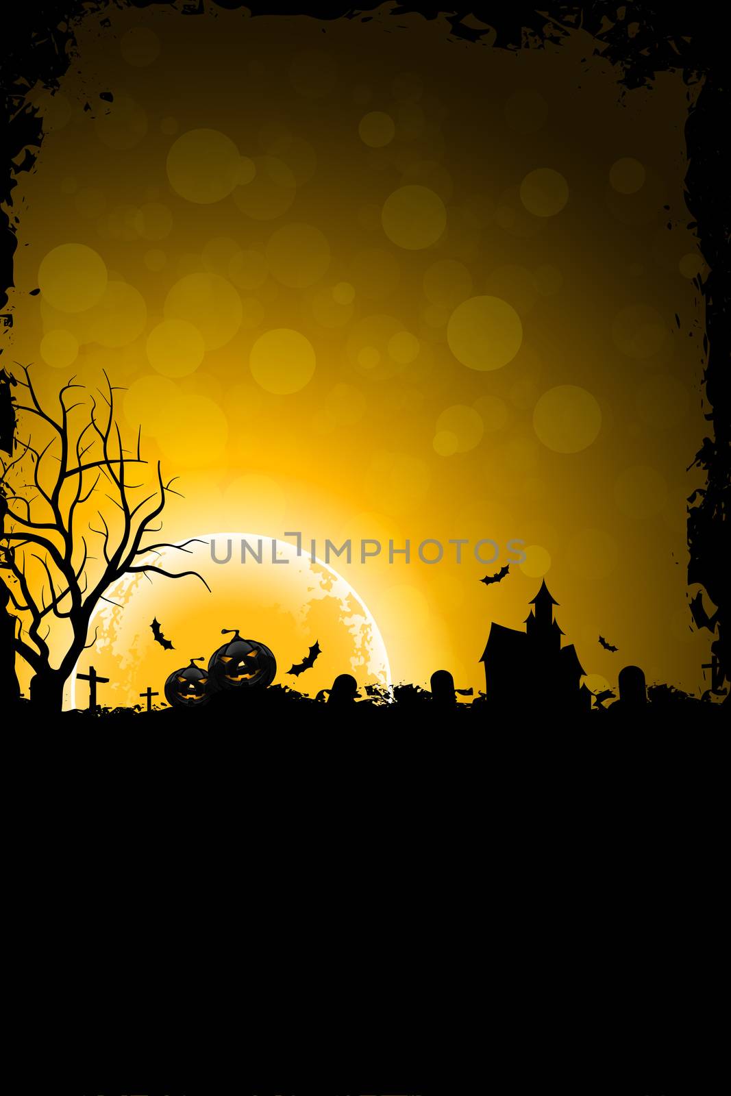 Grunge Background for Halloween Party by WaD