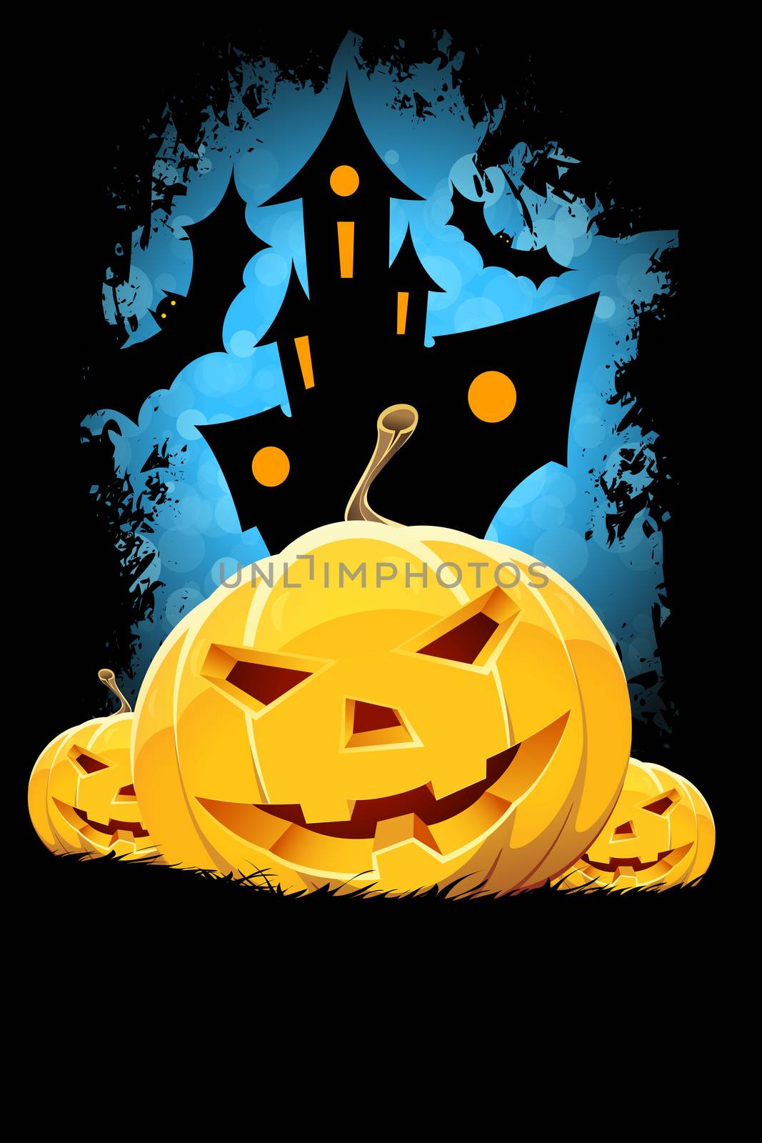 Grunge Background for Halloween Party by WaD