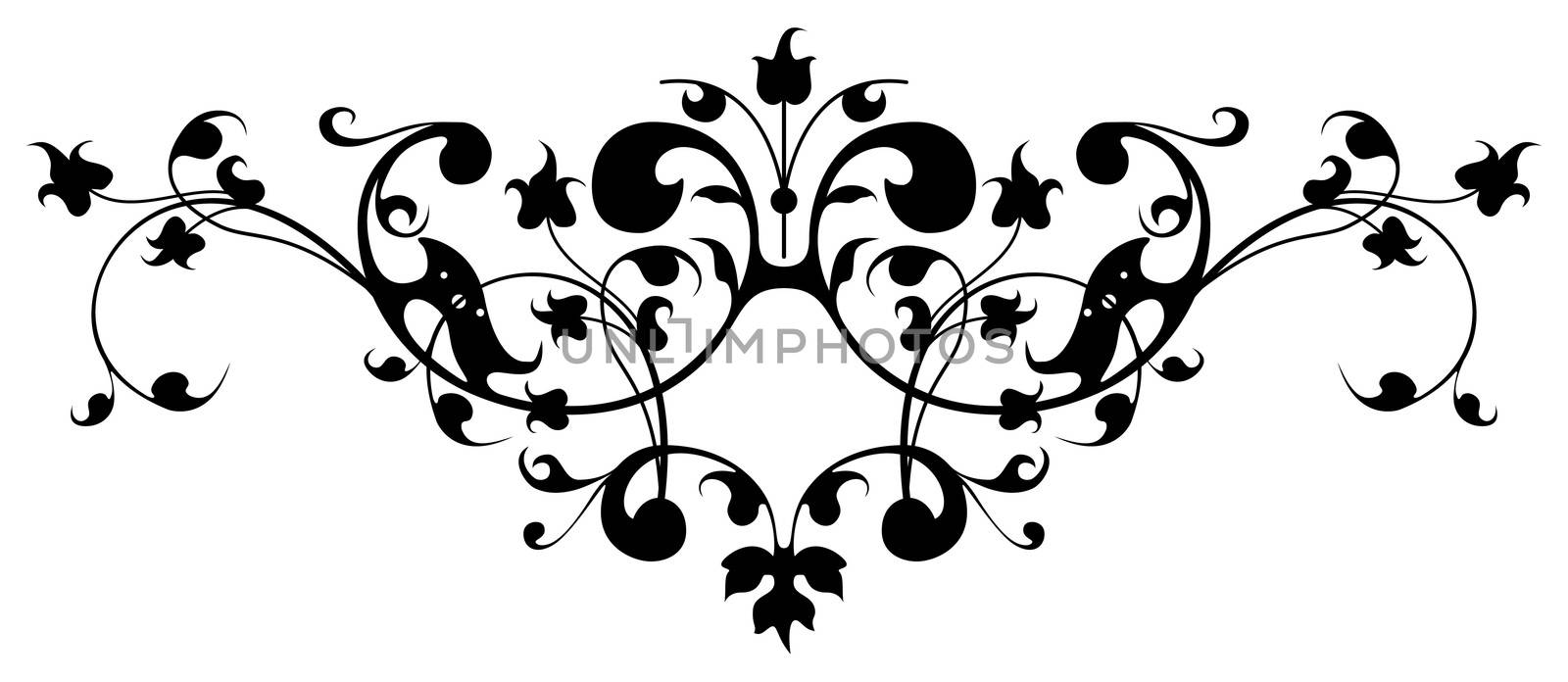 Ornamental design, digital artwork