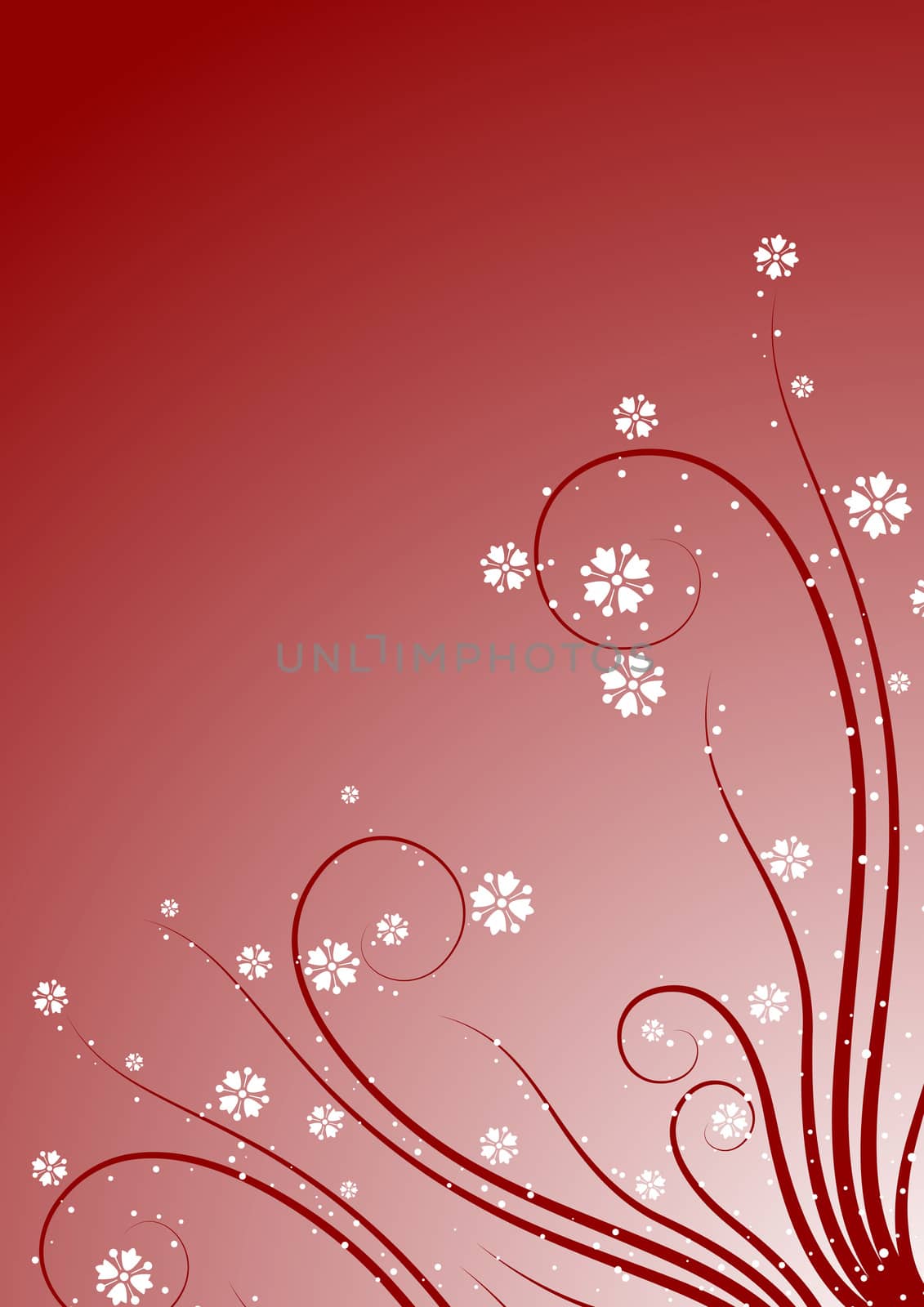 Floral background by WaD