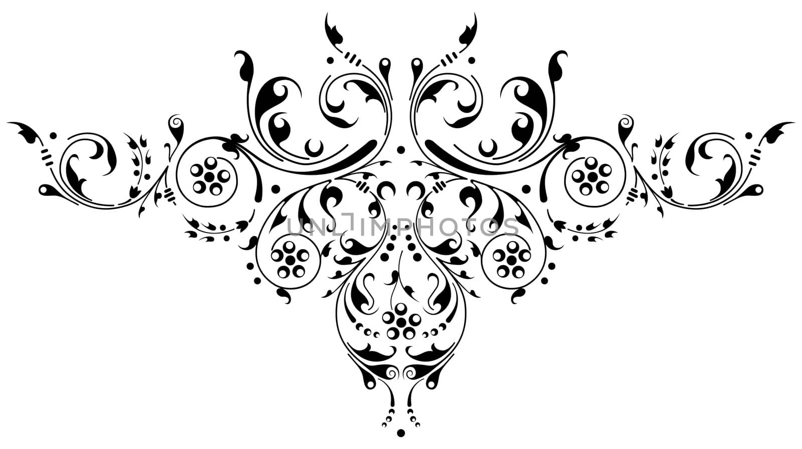 Ornamental design, digital artwork