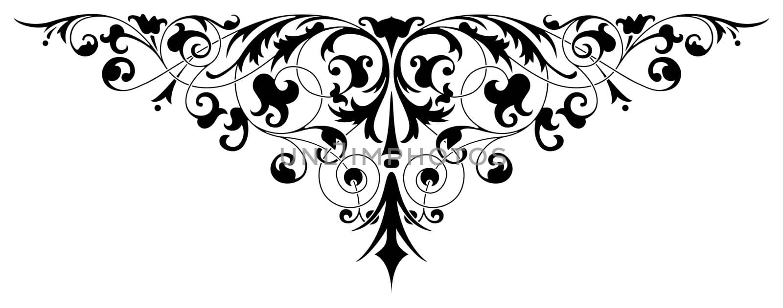 Ornamental design, digital artwork