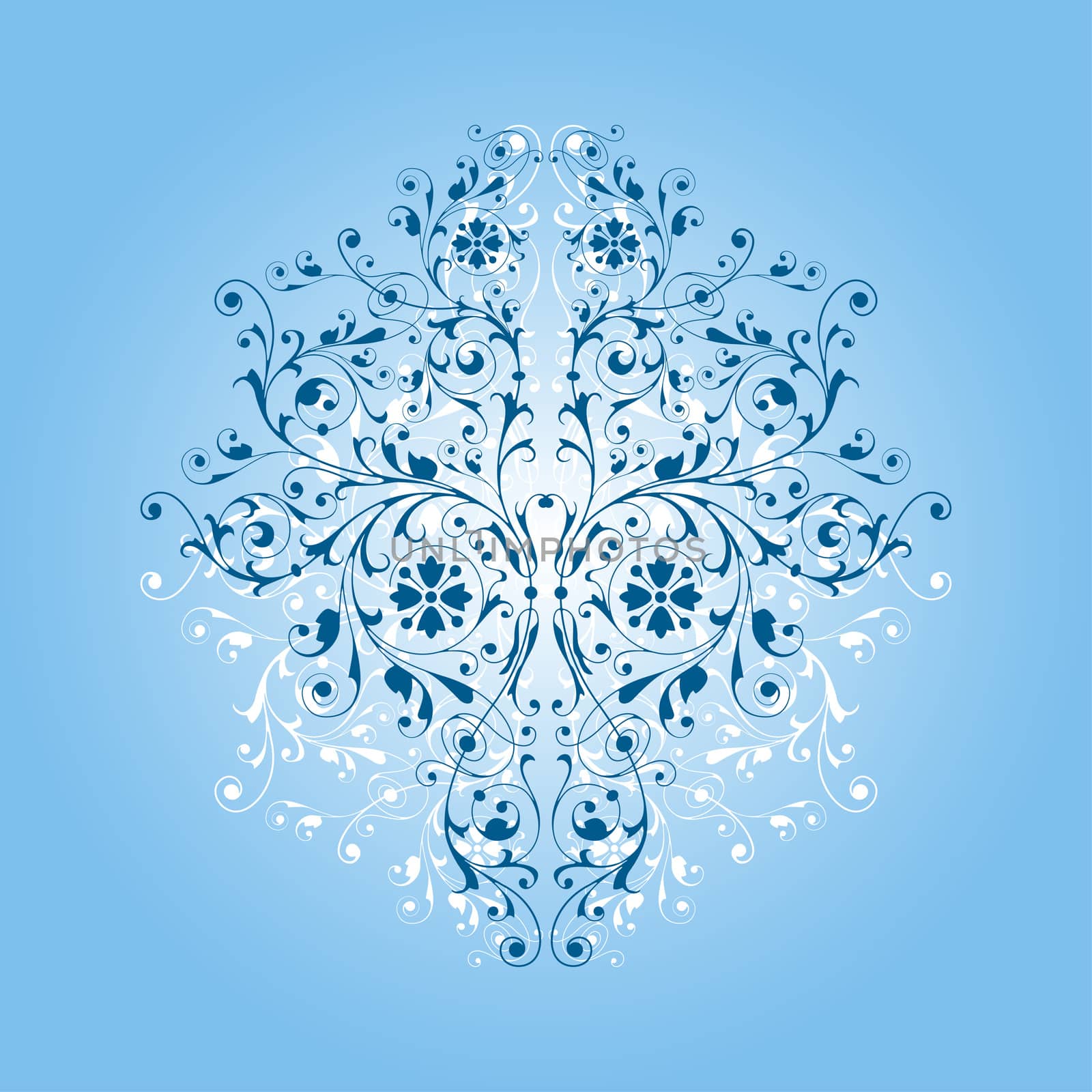 Ornamental design, digital artwork