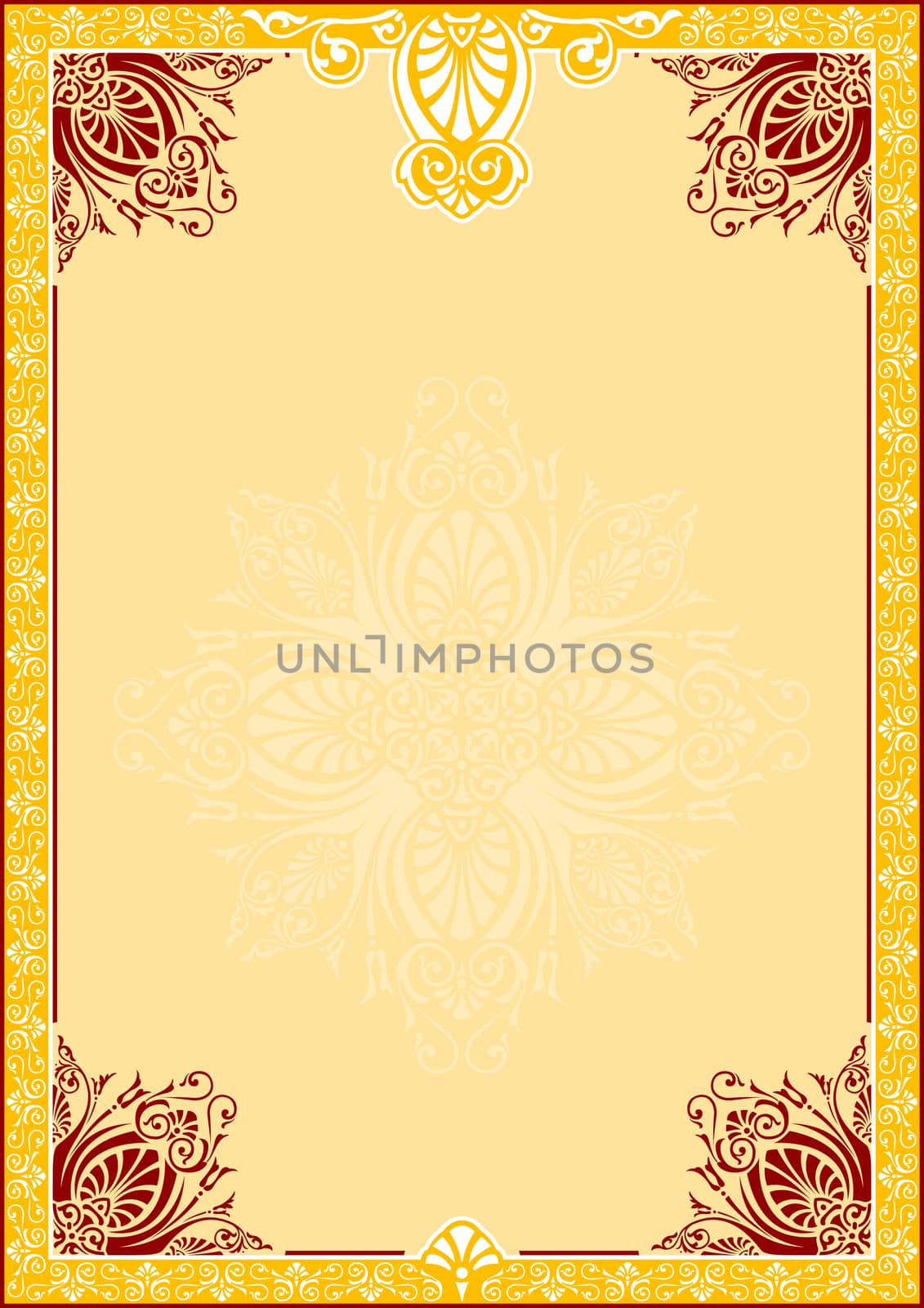 Frame with ornamental design by WaD