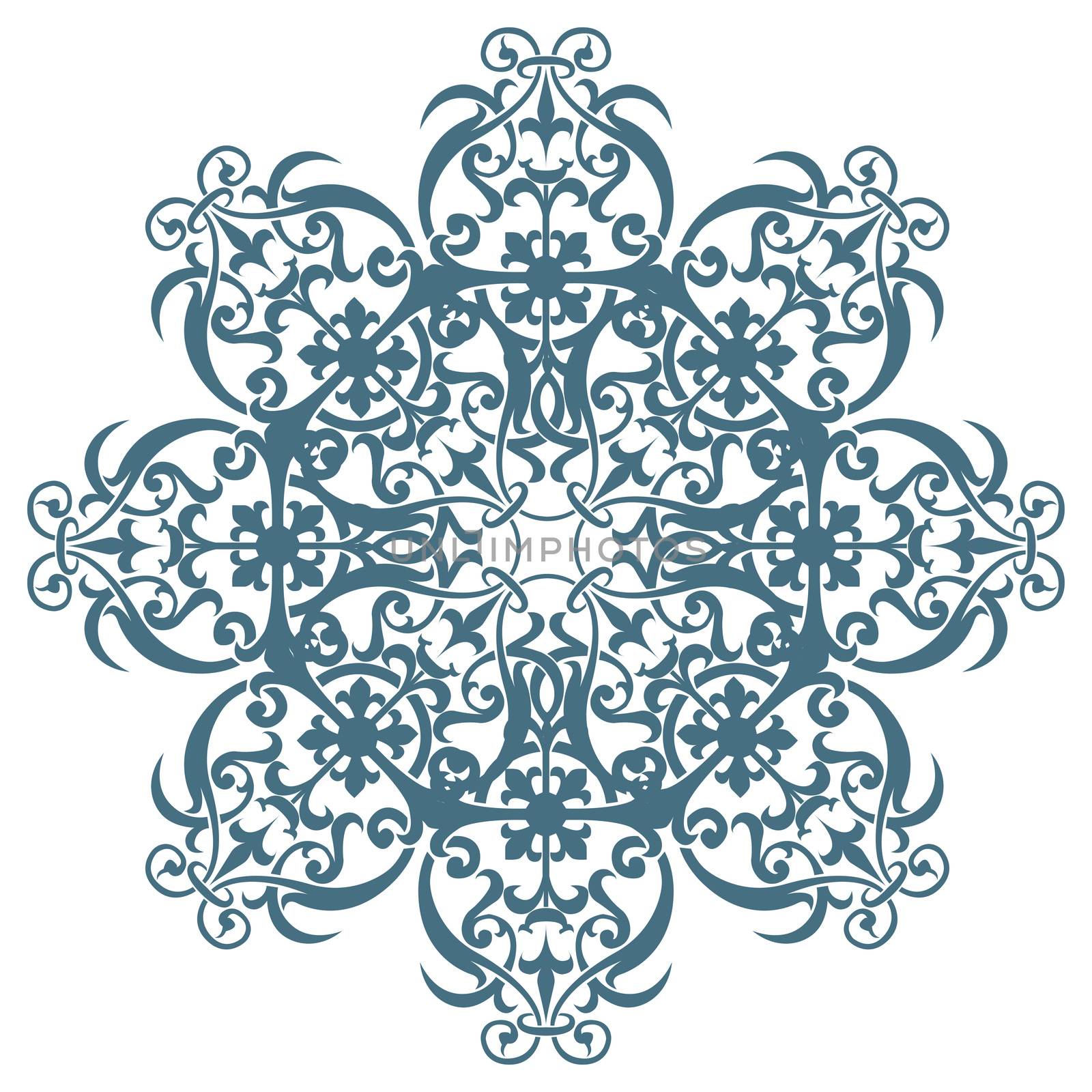 Ornamental design, digital artwork, background