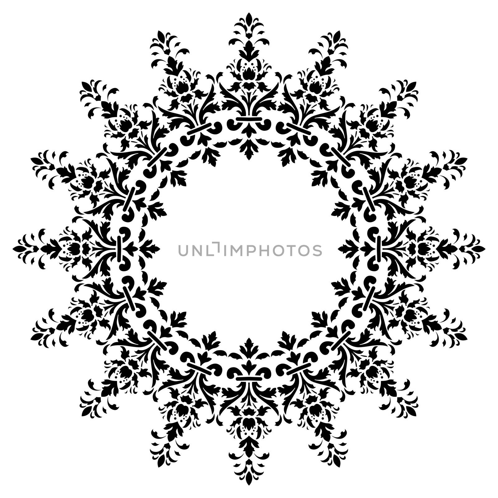 Ornamental design, digital artwork