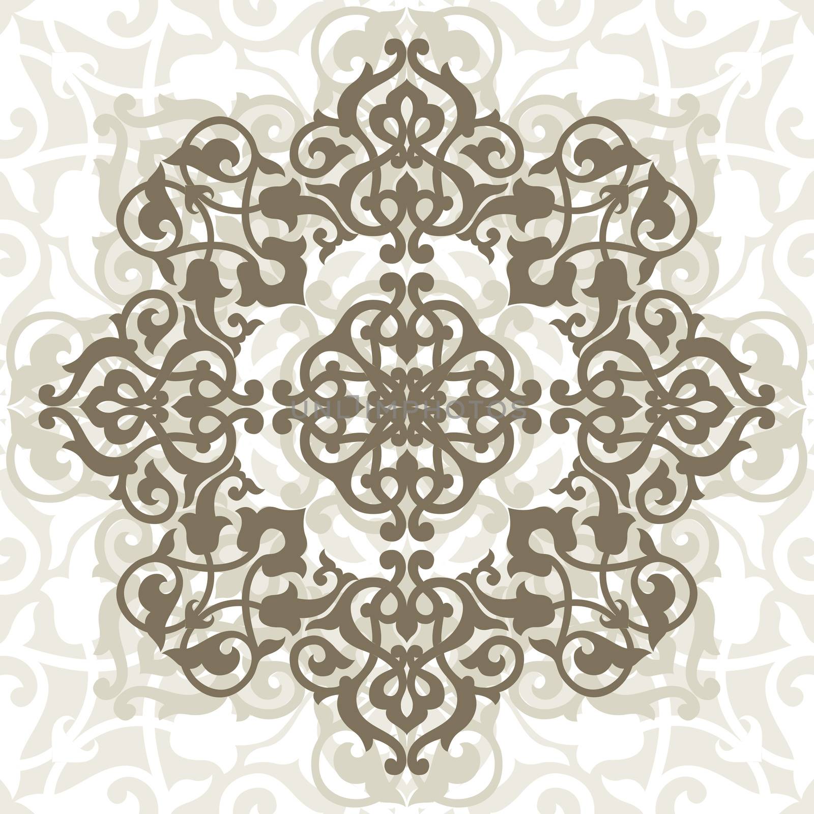 Ornamental design, digital artwork, background