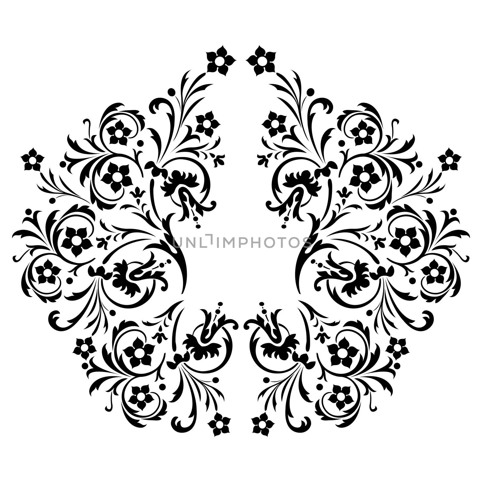 decorative pattern, vector illustration, design element, background