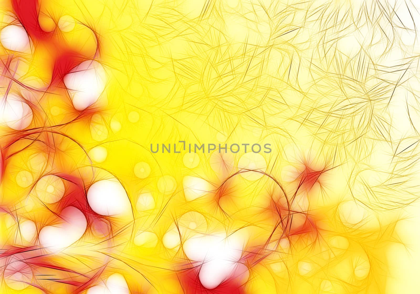 abstract modern background with floral elements, vector illustration