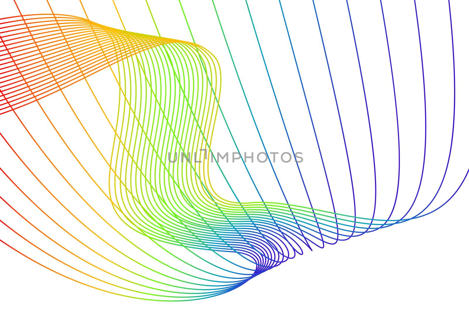 Abstract background with wire waves vector illustration