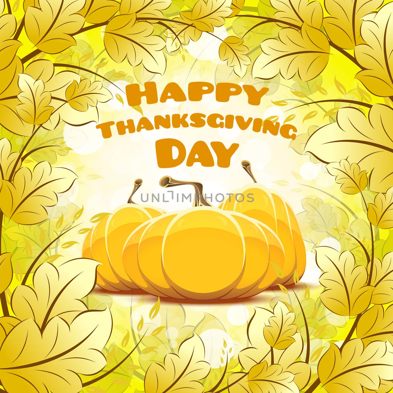 Happy Thanksgiving Day card by WaD