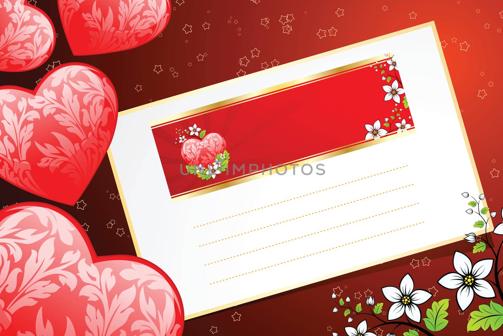 Valentine's Day card by WaD