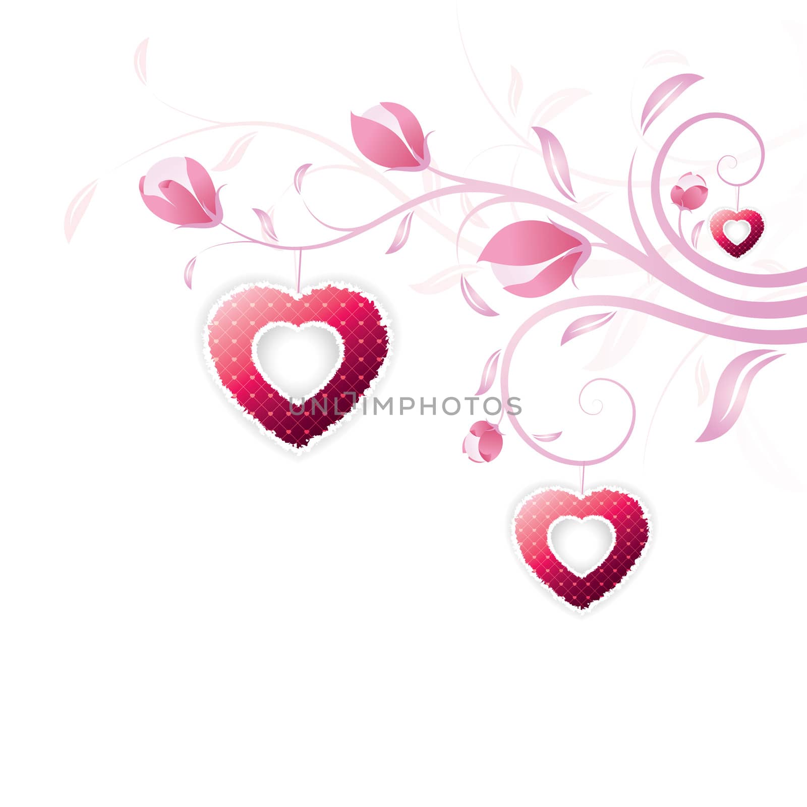 Valentine's Day Background by WaD